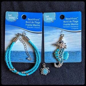 Bead landing pendant, bracelet & charm